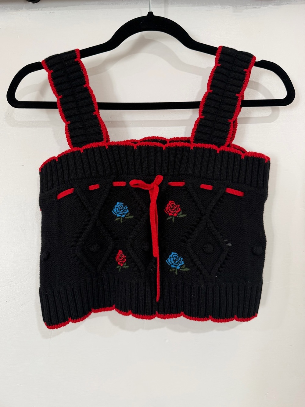 VERSACE Wool Knit Crop Top *New With Tags*